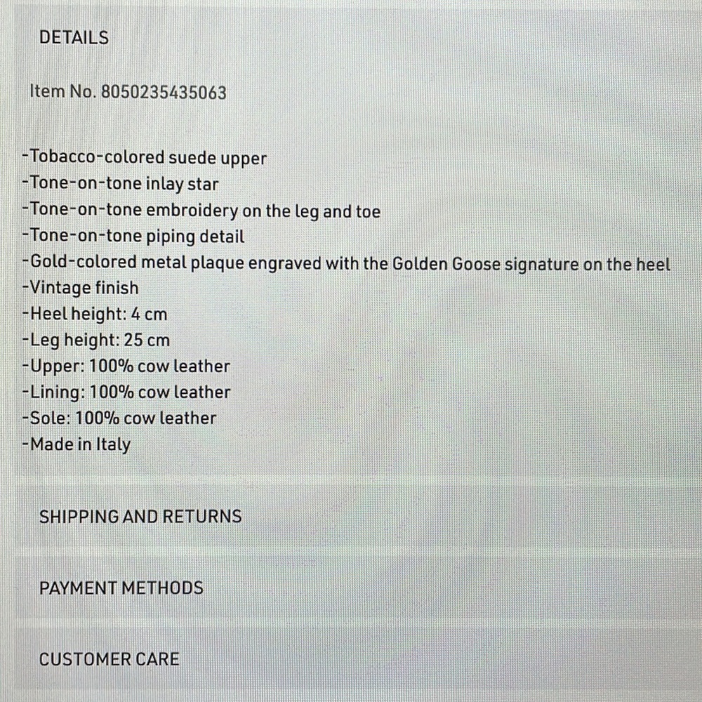 GOLDEN GOOSE BOOTS - Picture 10 of 13